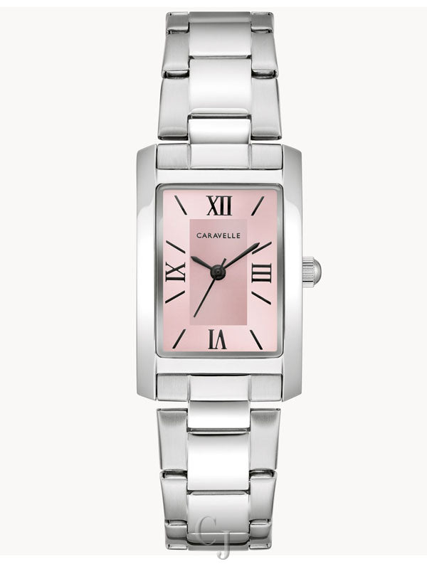 Caravelle by Bulova 43L224 — Dama Classic Dress Esfera Rosa