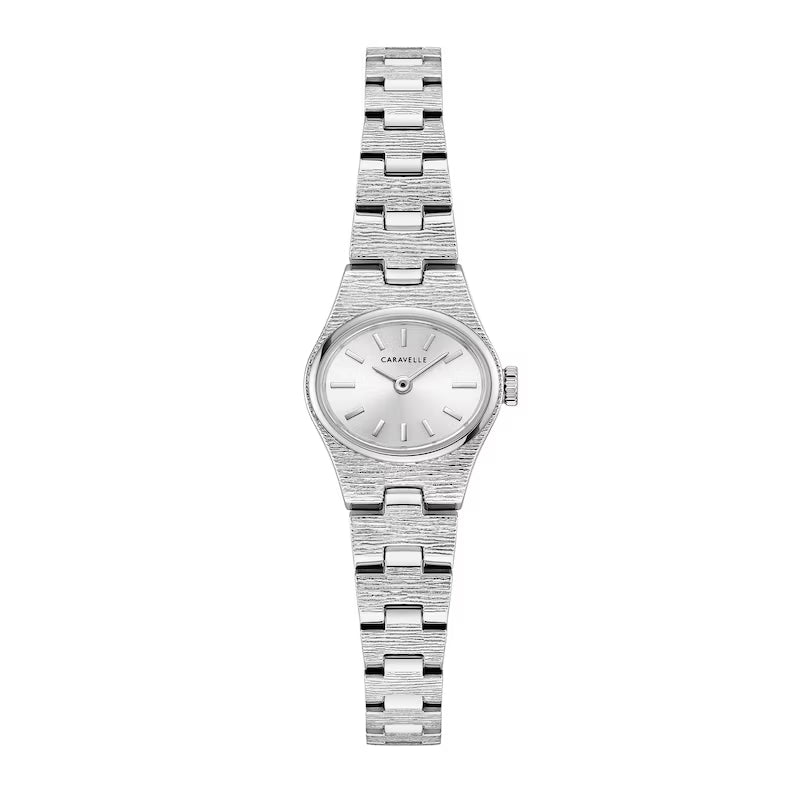 Caravelle by Bulova 43L228 — Dama Cocktail Vintage Esfera Rosa