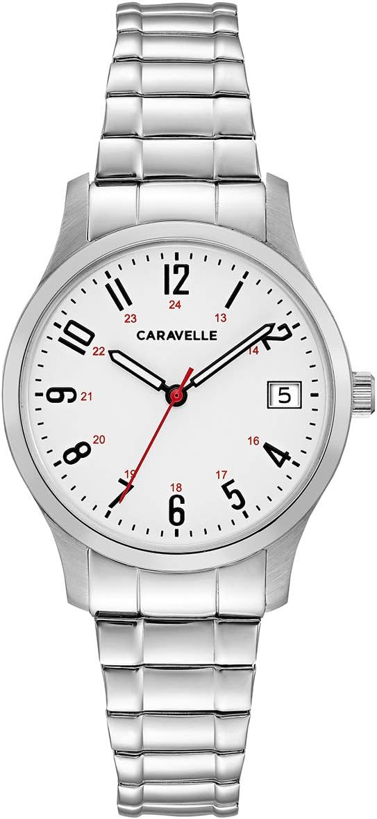 Caravelle by Bulova 43M119 — Dama Traditional Easy Reader
