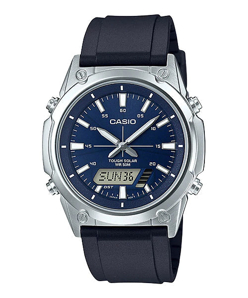 Reloj casual correa de resina AMW-S820-2AV
