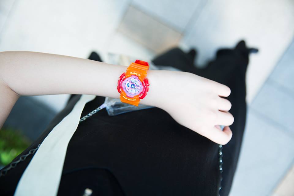 Reloj Baby-G deportivo correa de resina BA-110JM-4A