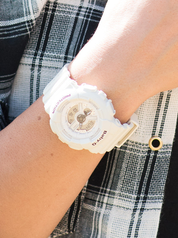 Reloj Baby-G deportivo correa de resina BA-110PP-7A