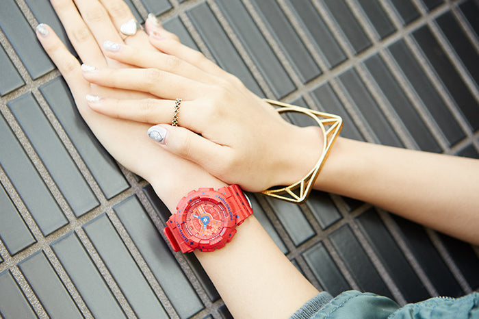 Reloj Baby-G deportivo correa de resina BA-110ST-4A