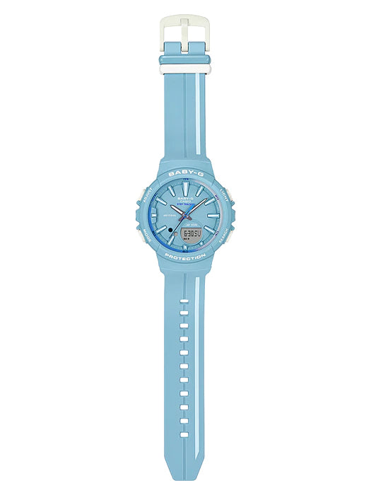 Reloj Baby-G casual correa de resina BGS-100RT-2A