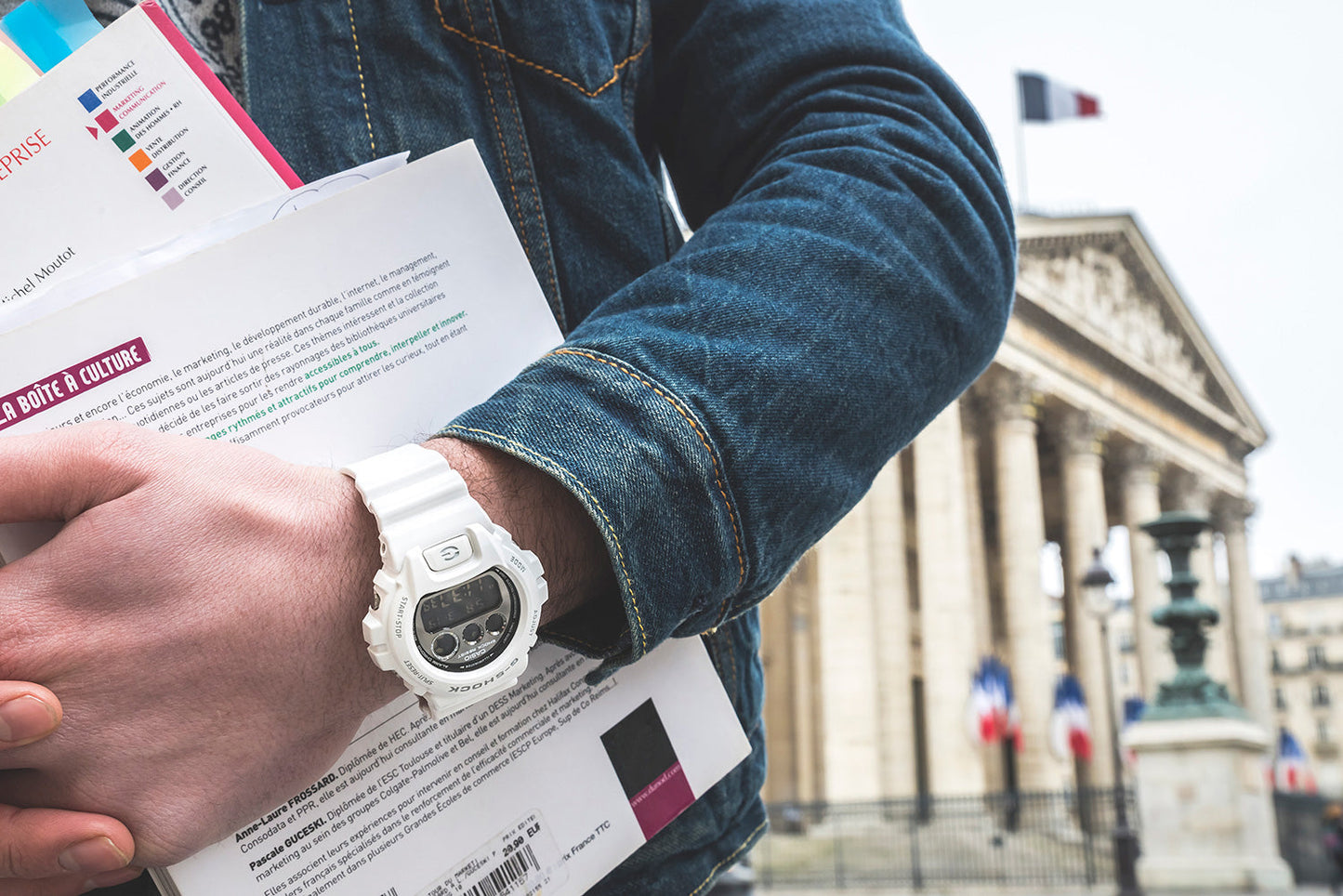 Reloj G-Shock deportivo correa de resina DW-6900NB-7