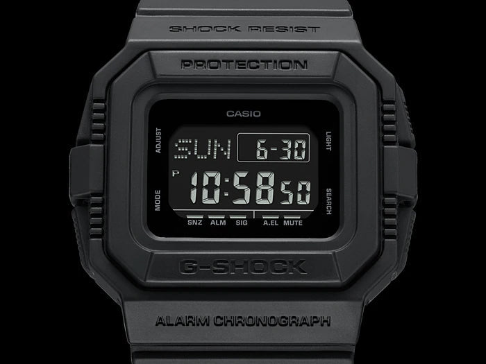 Reloj G-Shock deportivo correa de resina DW-D5500BB-1