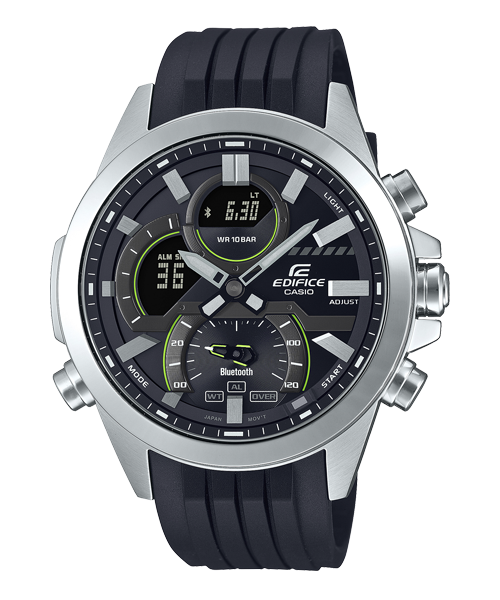 Reloj Edifice casual correa de resina ECB-30P-1A