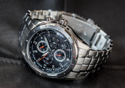 Reloj Edifice casual correa de acero inoxidable EF-328D-1AVU