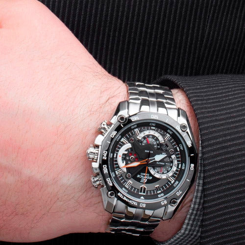 Reloj Edifice casual correa de acero inoxidable EF-550D-1AVU