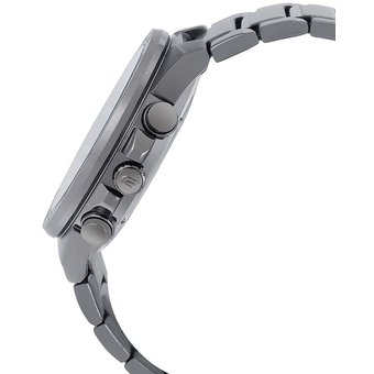 Reloj Edifice casual correa de acero inoxidable EFR-563GY-1AV