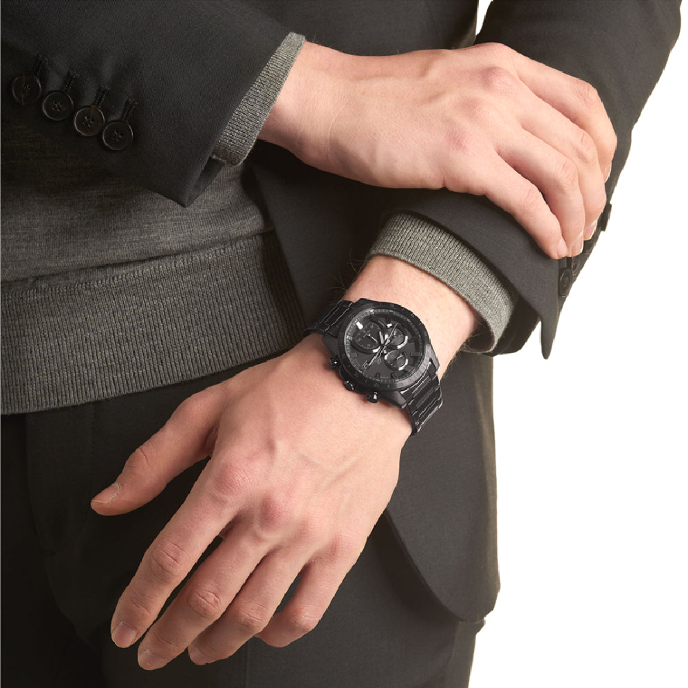 Reloj Edifice casual correa de acero inoxidable EFR-571MDC-1AV