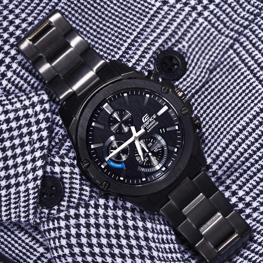 Reloj Edifice casual correa de acero inoxidable EFR-S567DC-1AV