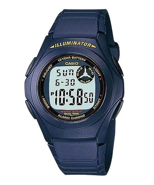 Reloj deportivo correa de resina F-200W-2A