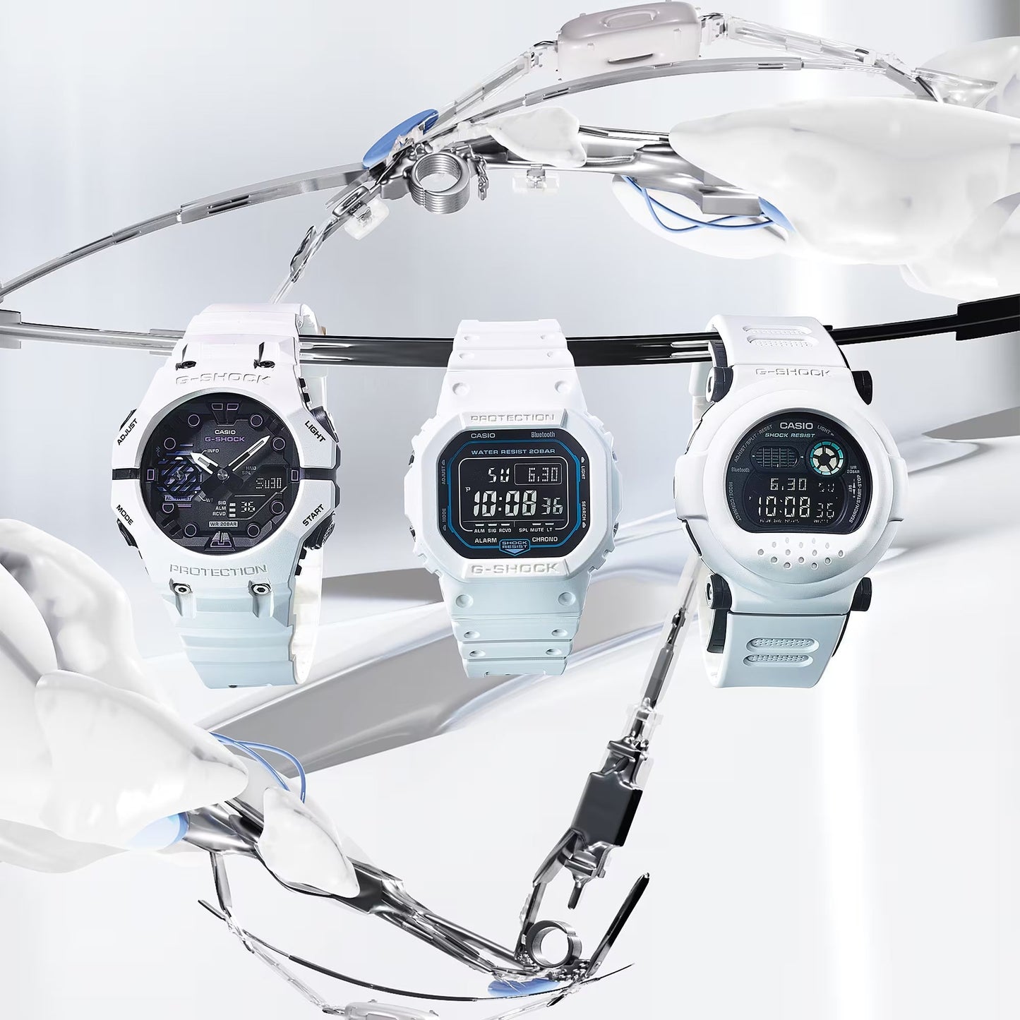 Reloj G-Shock deportivo correa de resina G-B001SF-7
