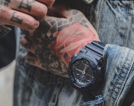 Reloj G-Shock deportivo correa de resina GA-100CG-2A