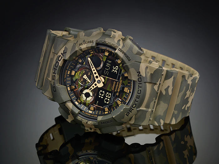 Reloj G-Shock deportivo correa de resina GA-100CM-5A