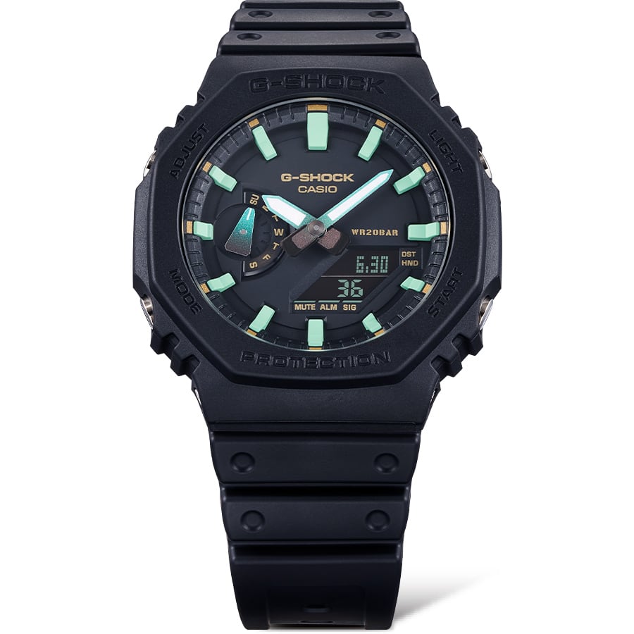 Reloj G-Shock deportivo correa de resina GA-2100RC-1A