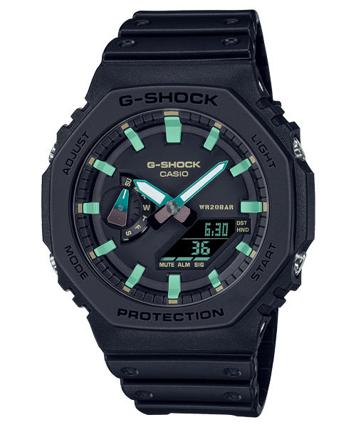 Reloj G-Shock deportivo correa de resina GA-2100RC-1A