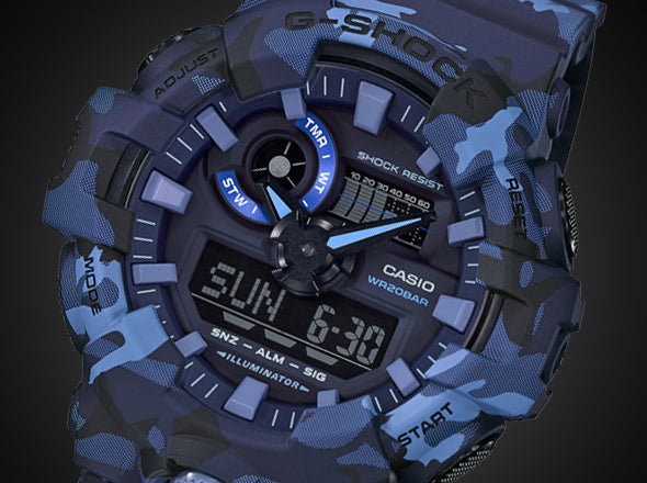 Reloj G-Shock deportivo correa de resina GA-700CM-2A