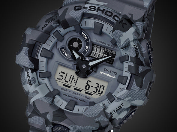Reloj G-Shock deportivo correa de resina GA-700CM-8A