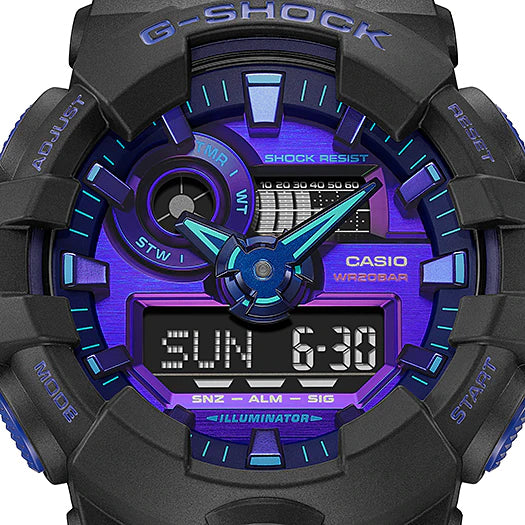 Reloj G-Shock deportivo correa de resina GA-700VB-1A