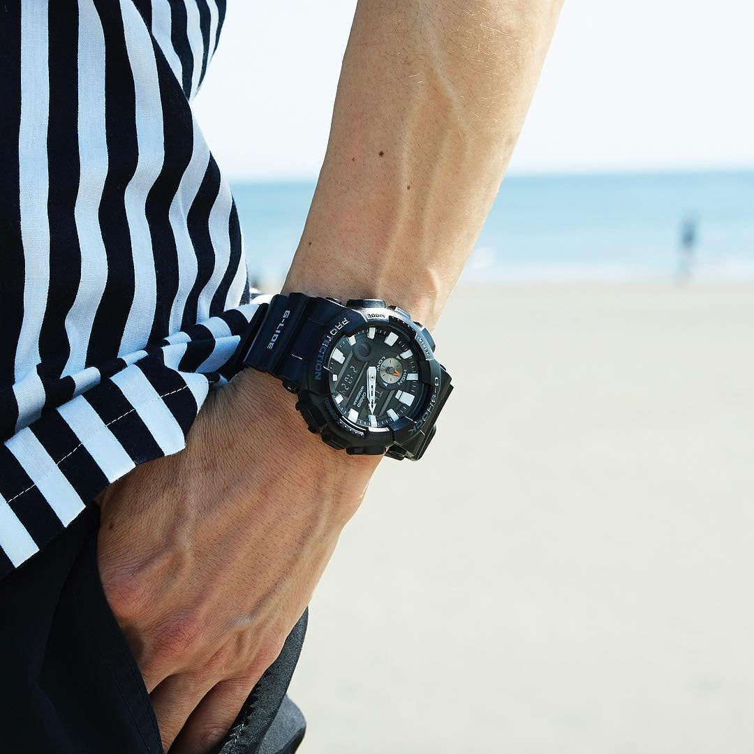 Reloj G-Shock deportivo correa de resina GAX-100B-1A