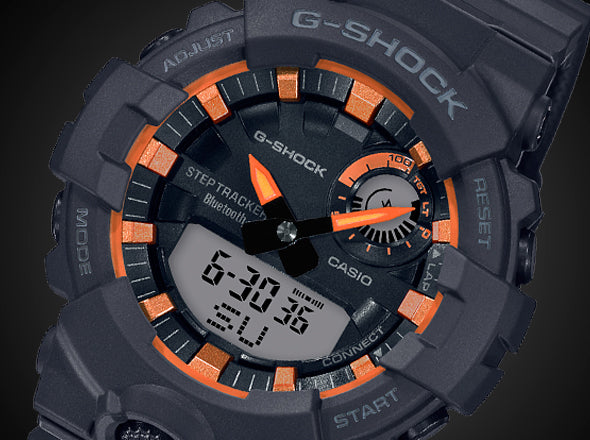 Reloj G-Shock deportivo correa de resina GBA-800SF-1A