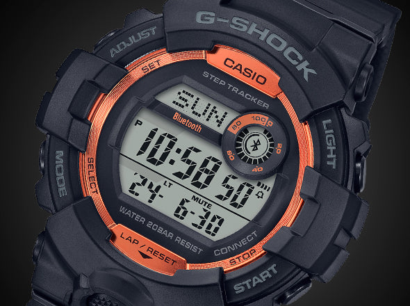 Reloj G-Shock deportivo correa de resina GBD-800SF-1