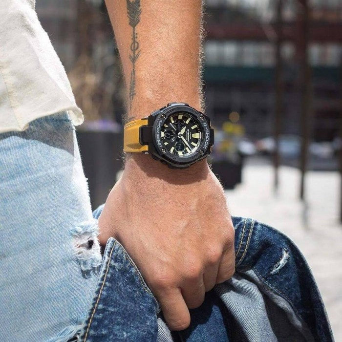 Reloj G-Shock deportivo correa de cuero GST-S120L-1B