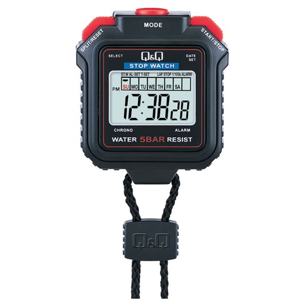 Reloj Cronometro Digital Q&Q HS43J001Y