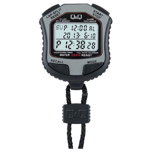 Reloj Cronometro Digital Q&Q HS45J002Y