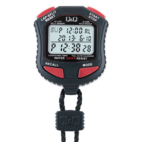 Reloj Cronometro Digital Q&Q HS45J003Y