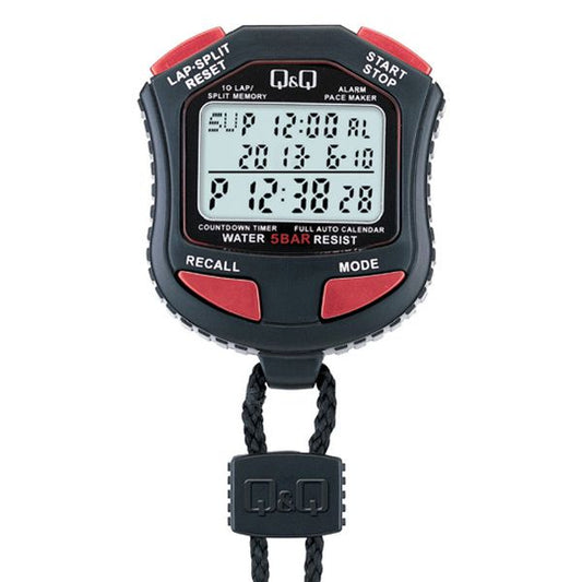 Reloj Cronometro Digital Q&Q HS45J003Y