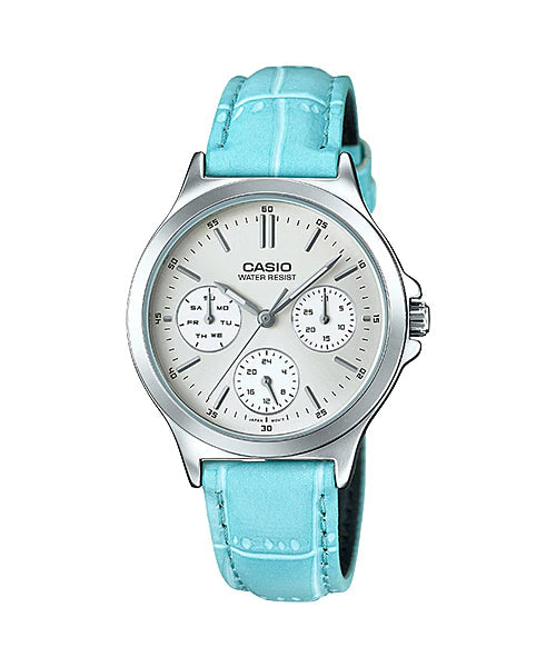 Reloj casual correa de Cuero LTP-V300L-2A