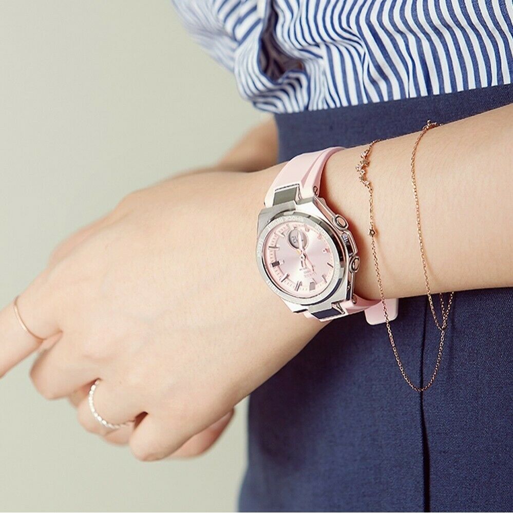 Reloj Baby-G casual correa de resina MSG-S200-4A