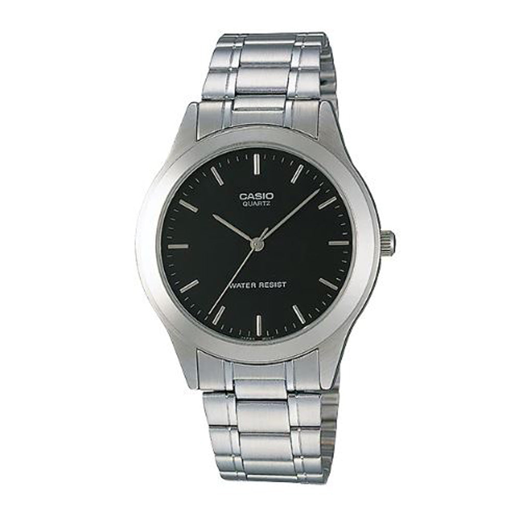 Reloj casual correa de acero inoxidable MTP-1128A-1A