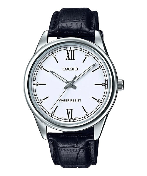 Reloj casual correa de cuero MTP-V005L-7B2