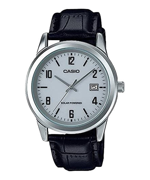 Reloj casual correa de cuero MTP-VS01L-7B1