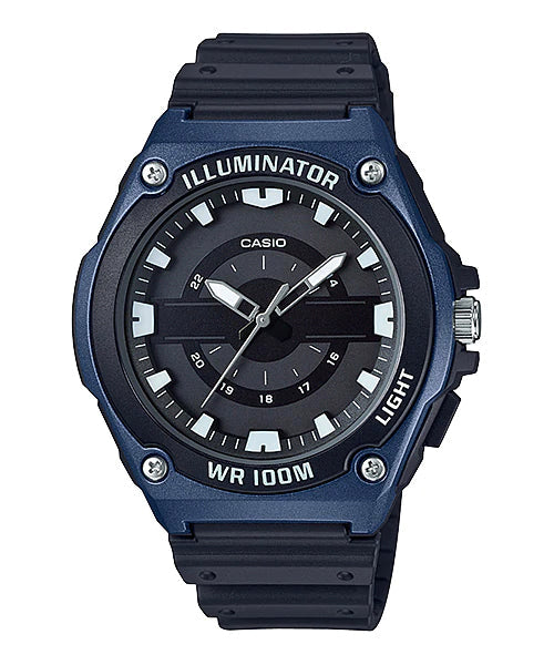 Reloj casual correa de resina MWC-100H-2AV