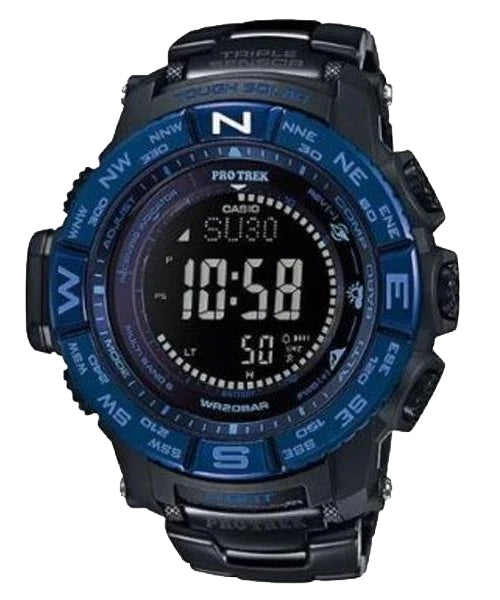 Reloj Protrek deportivo correa de titanio PRW-3500SYT-1
