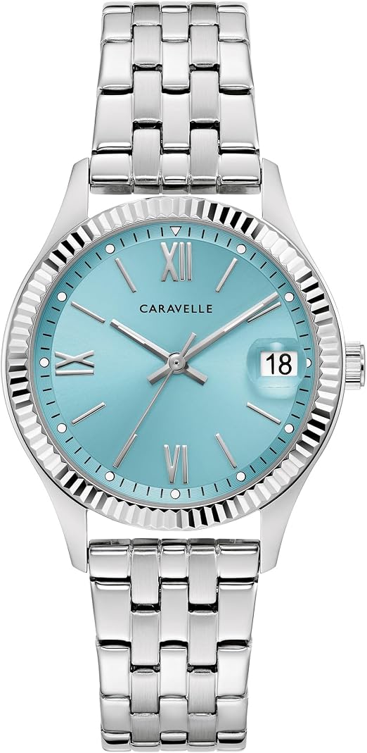Caravelle by Bulova 43M124 — Dama Classic Dress Esfera Azul Claro