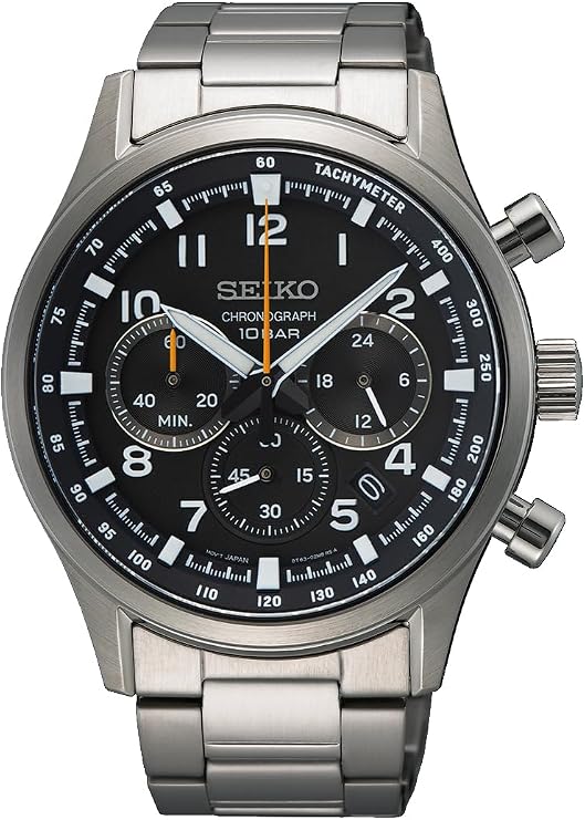 Seiko Chronograph SSB447P1 — Esfera Azul / Acero