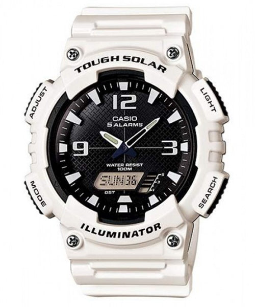 Reloj casual correa de resina AQ-S810WC-7AV