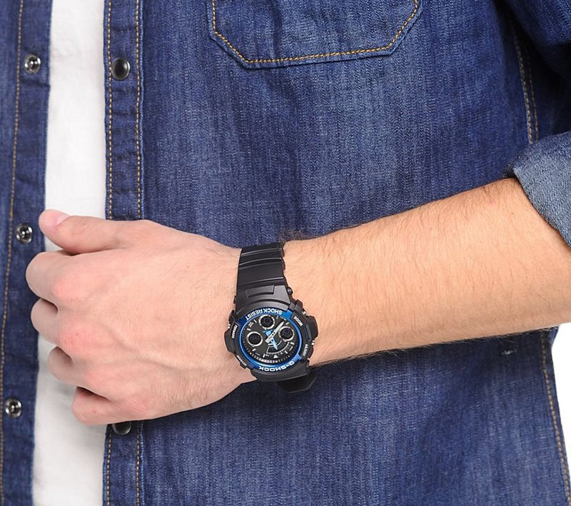 Reloj G-Shock deportivo correa de resina AW-591-2A