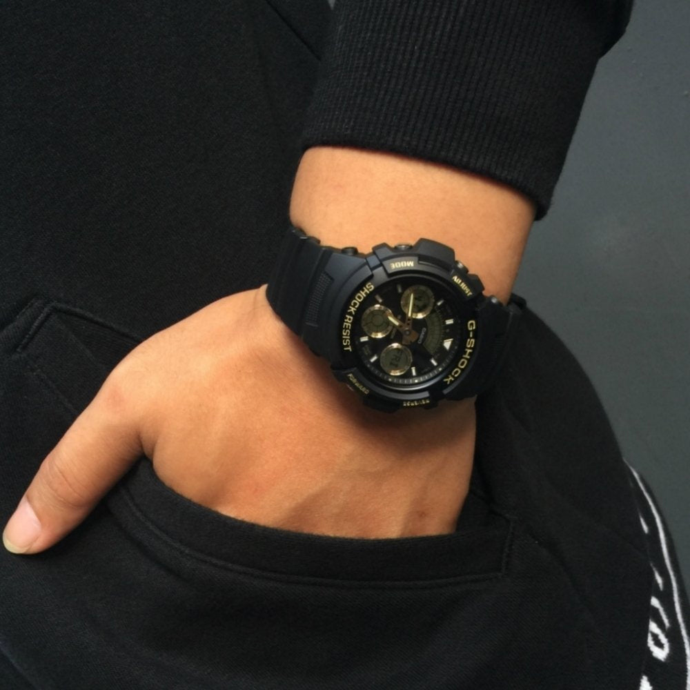 Reloj G-Shock deportivo correa de resina AW-591GBX-1A9