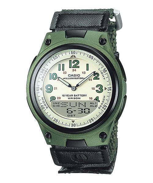 Reloj deportivo correa de resina AW-80V-3BV