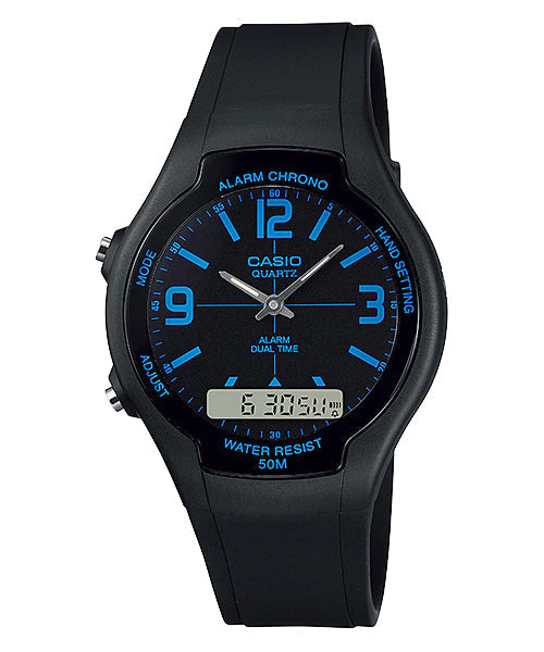 Reloj deportivo correa de resina AW-90H-2BV