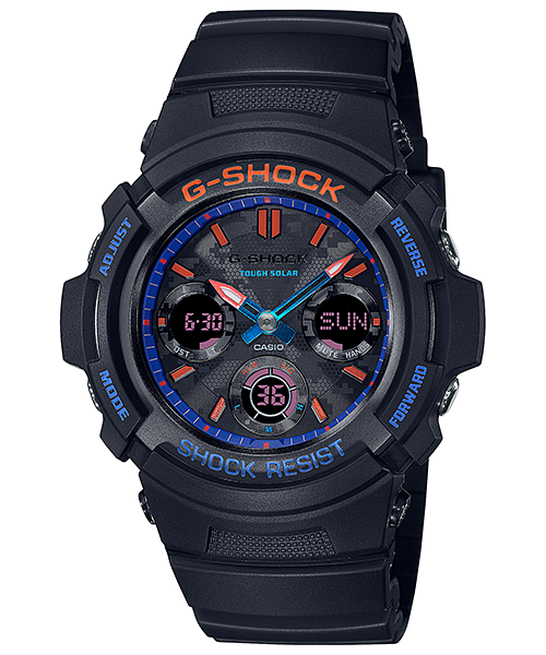 Reloj G-Shock deportivo correa de resina AWR-M100SCT-1A