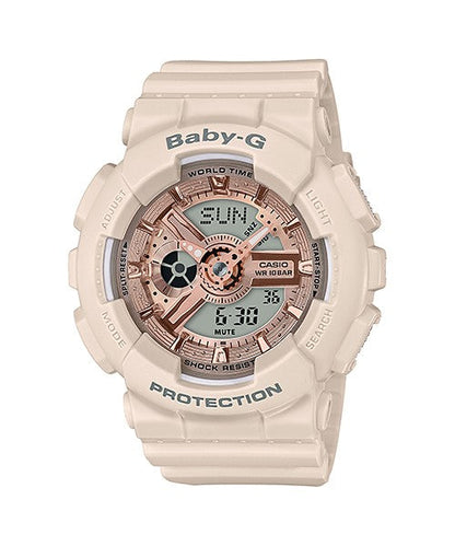 Reloj Baby-G deportivo correa de resina BA-110CP-4A