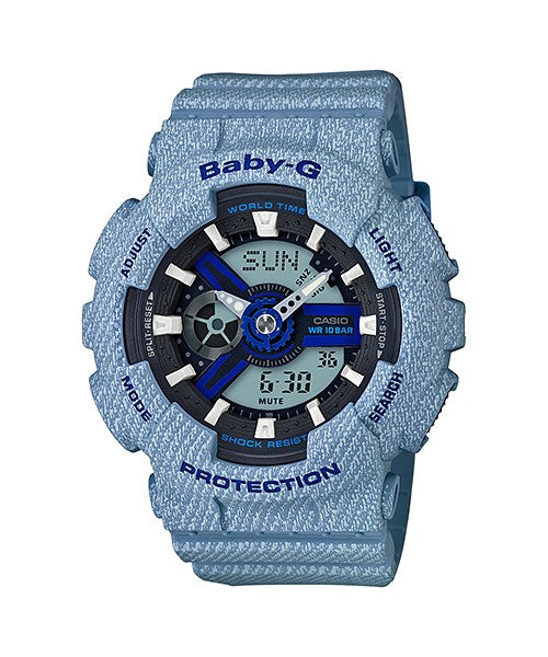 Reloj Baby-G deportivo correa de resina BA-110DE-2A2